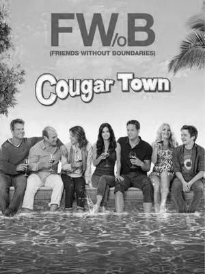 Cougartown poster Black and White poster for sale cheap United States USA