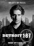 Detroit 187 poster tin Metal Print Wall Art