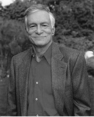 Hugh Hefner Poster Black and White Poster On Sale United States