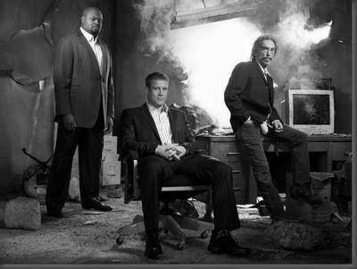 Human Target Cast Poster Black and White Poster On Sale United States
