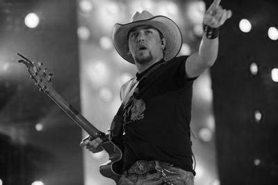 Jason Aldean black and white poster