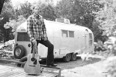 Josh Thompson Poster Black and White Mini Poster 11"x17"