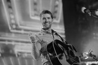 Josh Turner Metal Poster Print 8in x 12in 12"x16" Black and White The Poster Depot