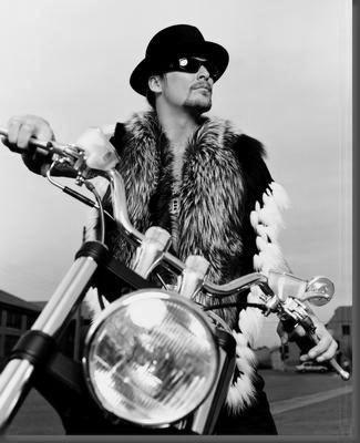 Kid Rock black and white poster