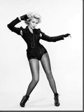 Kylie Minogue Metal Poster Print 8in x 12in 12"x16" Black and White The Poster Depot