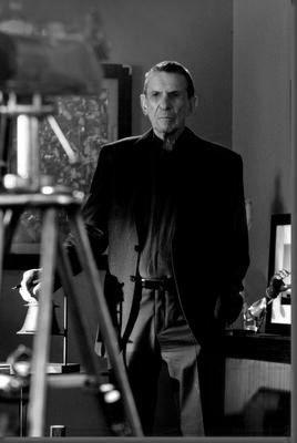 Leonard Nimoy black and white poster