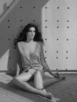 Liv Tyler Metal Poster Print 8in x 12in 12"x16" Black and White The Poster Depot