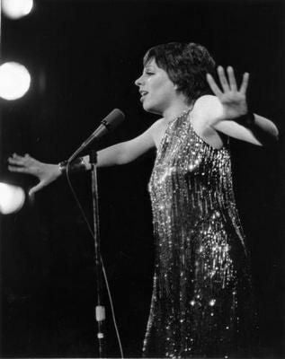 Liza Minnelli Poster Black and White Mini Poster 11"x17"