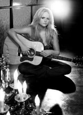 Miranda Lambert Poster Black and White Mini Poster 11"x17"