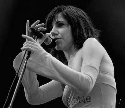 Pj Harvey Poster Black and White Poster On Sale United States