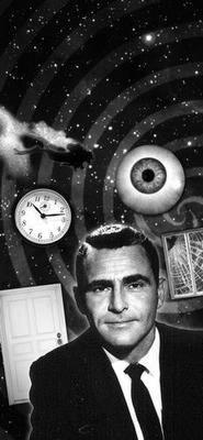Twilight Zone Poster Black and White Poster 27"x40" The Poster Depot