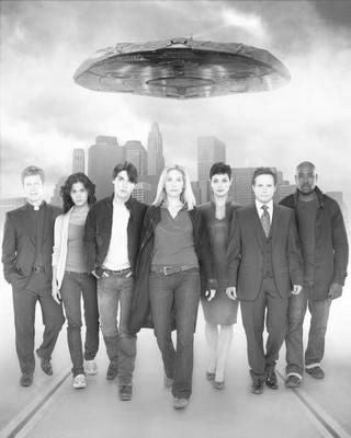 V Cast Poster Black and White Poster 24x36 The Poster Depot