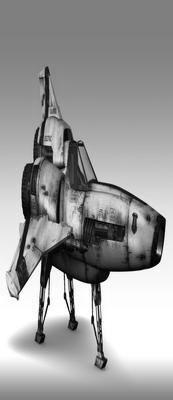 Viper Bsg Poster Black and White Poster 27"x40" The Poster Depot