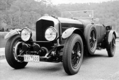 Bentley 1929 Poster Black and White Poster On Sale United States