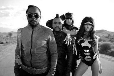 Black Eyed Peas poster tin Metal Print Wall Art