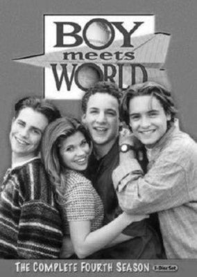 Boy Meets World Tv Poster Black and White Poster On Sale United States