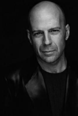 Bruce Willis Poster Black and White Mini Poster 11"x17"