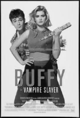 Buffy The Vampire Slayer poster Black and White poster for sale cheap United States USA