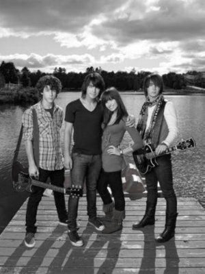 Camp Rock Black and White Metal Poster Choose Style The Poster Depot