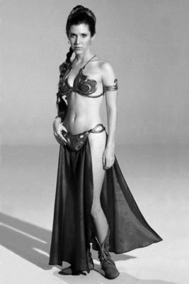 Carrie Fisher Poster Black and White Poster 24x36 The Poster Depot