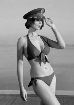 Catherine Bell Poster Black and White Mini Poster 11"x17"