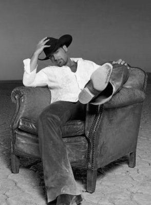 Chris Cagle black and white poster