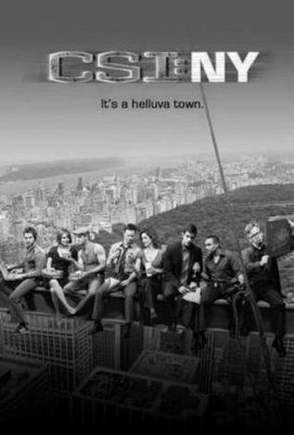Csi Ny poster tin Metal Print Wall Art