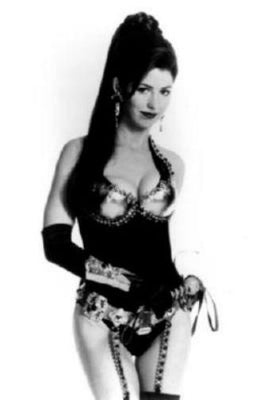 Dana Delany black and white poster