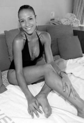 Dania Ramirez Poster Black and White Mini Poster 11"x17"