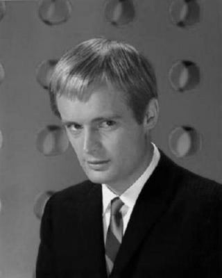 David Mccallum black and white poster