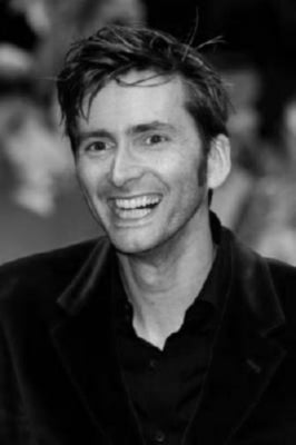David Tennant Poster Black and White Mini Poster 11"x17"