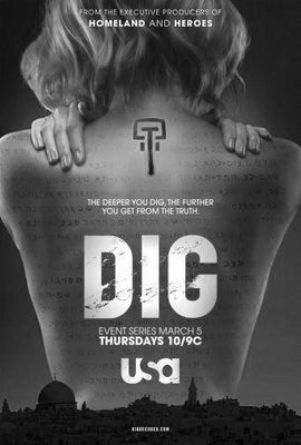 Dig Black and White Metal Poster Choose Style The Poster Depot
