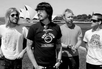 Foo Fighters Poster Black and White Poster 24x36 The Poster Depot