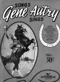 Gene Autrey Metal Poster Print 8in x 12in 12"x16" Black and White The Poster Depot