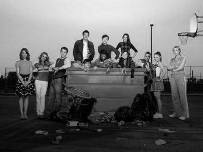 Glee Poster Black and White Poster 16x24 The Poster Depot