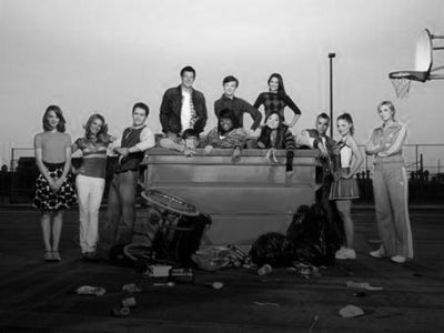 Glee Poster Black and White Mini Poster 11"x17"