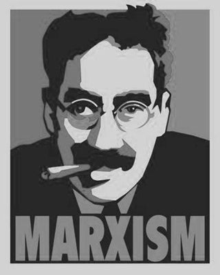 Groucho Marx poster tin Metal Print Wall Art