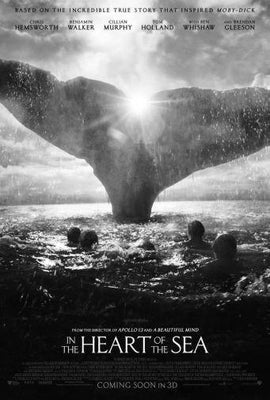 Heart Of The Sea Poster Black and White Poster 16x24 The Poster Depot