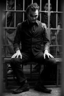 Heath Ledger Poster Black and White Mini Poster 11"x17"