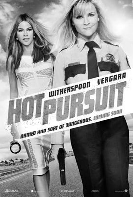 Hot Pursuit Black and White Poster 24x36 The Poster Depot