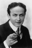 Houdini Metal Poster Print 8in x 12in 12"x16" Black and White The Poster Depot