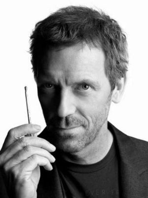 Hugh Laurie poster Black and White poster for sale cheap United States USA