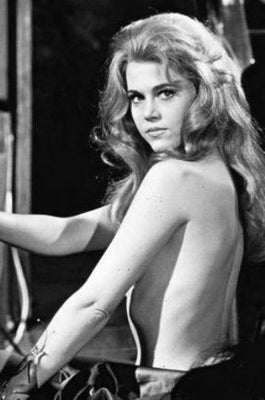 Jane Fonda Poster Black and White Mini Poster 11"x17"