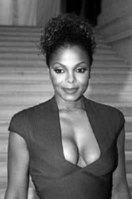Janet Jackson Poster Black and White Poster On Sale United States