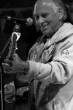 Jimmy Buffett Metal Poster Print 8in x 12in 12"x16" Black and White The Poster Depot