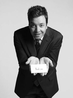 Jimmy Fallon poster Black and White poster for sale cheap United States USA