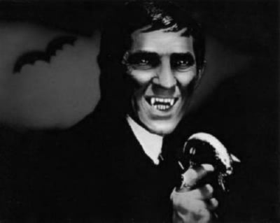 Jonathan Frid Poster Black and White Mini Poster 11"x17"