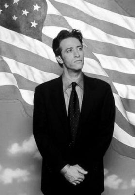 Jon Stewart poster Black and White poster for sale cheap United States USA