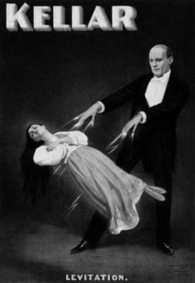 Kellar Magic poster Black and White poster for sale cheap United States USA