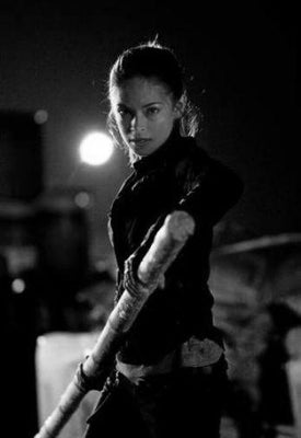Kristin Kreuk Poster Black and White Poster 27"x40" The Poster Depot